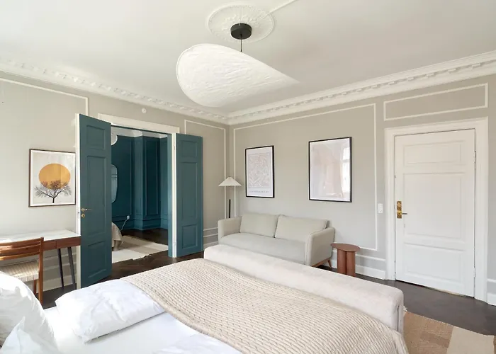 220Sqm Designer Apt - Copenhagen City Center - Private Balcony